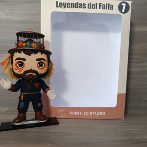 Figura El Chapa – Comparsa Los Esclavos - Carnaval de Cádiz