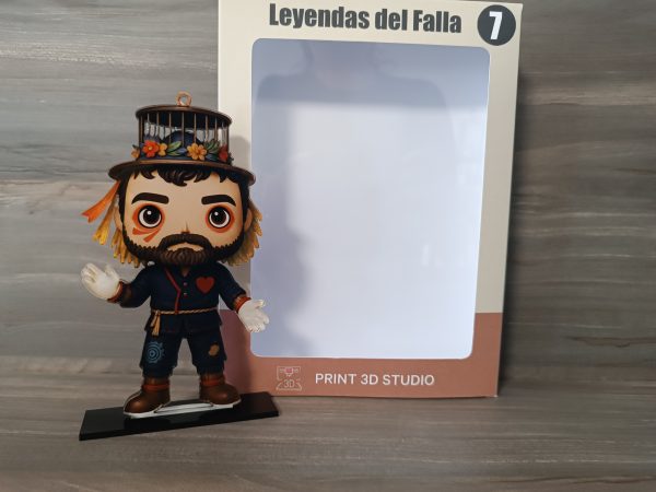 Figura El Chapa – Comparsa Los Esclavos - Carnaval de Cádiz