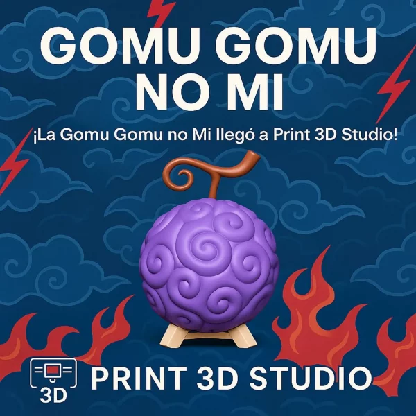 Fruta del Diablo - Gomu Gomu no Mi - Frutas One Piece - Fruta Luffy