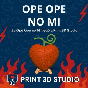 Fruta del Diablo – Ope Ope no Mi - Fruta del Cirujano de la Muerte - Frutas One Piece - Fruta Trafalgar Law