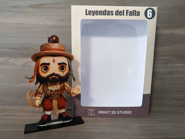 Figura Jesús Bienvenido – Comparsa Las Ratas - Carnaval de Cádiz