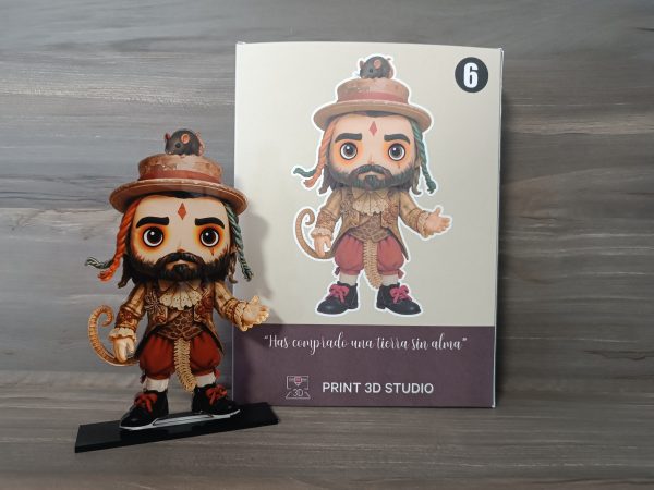 Figura Jesús Bienvenido – Comparsa Las Ratas - Carnaval de Cádiz - Imagen 2