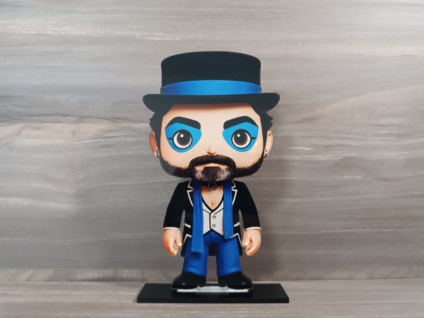 Figura Tino Tovar – Comparsa Juana la Loca - Carnaval de Cádiz - Imagen 5
