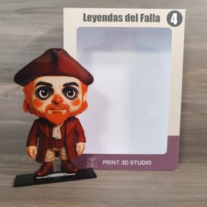 Figura Los Carapas – Comparsa Los Duendes Coloraos - Carnaval de Cádiz