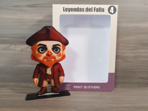 Figura Los Carapas – Comparsa Los Duendes Coloraos - Carnaval de Cádiz