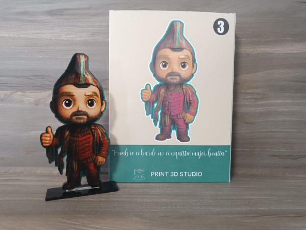 Figura Antonio Martínez Ares – Comparsa Los Cobardes - Carnaval de Cádiz - Imagen 2