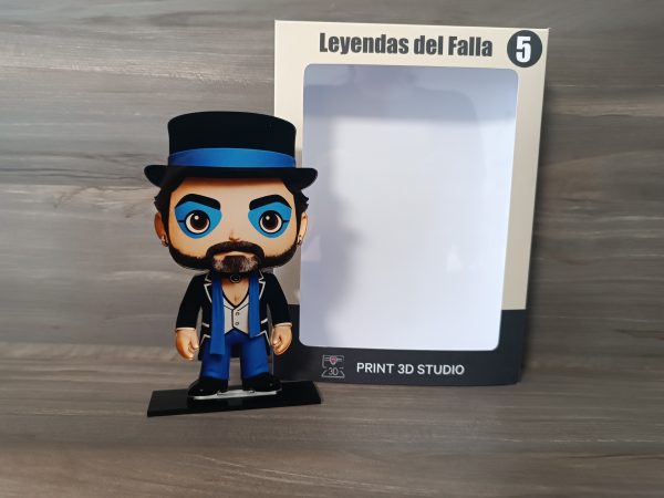 Figura Tino Tovar – Comparsa Juana la Loca - Carnaval de Cádiz