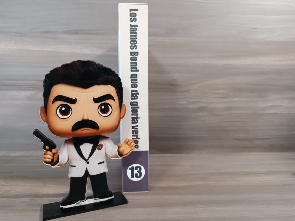 Figura El Yuyu – Chirigota Los James Bond que da gloria verlos - Carnaval de Cádiz - Imagen 3