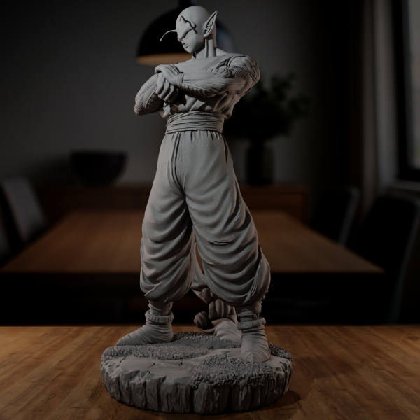 Guerrero Namekiano - Namekian Warrior - High Detailed 16K 3D Printed Figure - Imagen 2