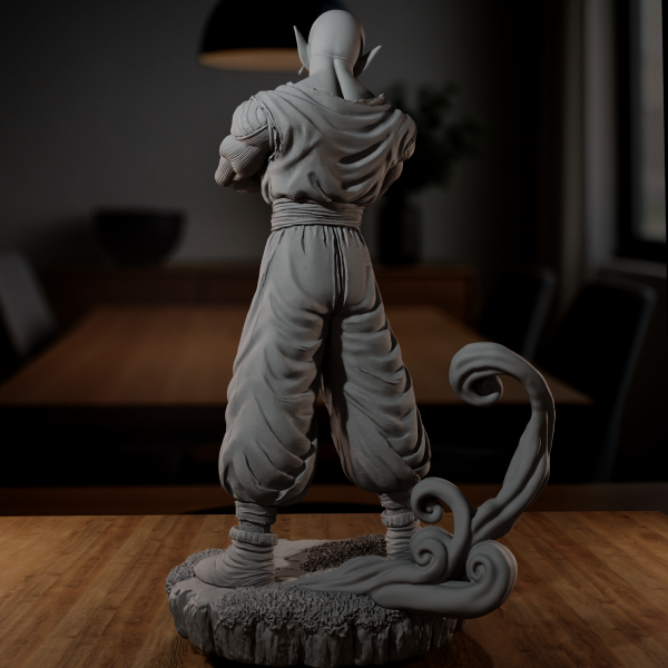 Guerrero Namekiano - Namekian Warrior - High Detailed 16K 3D Printed Figure - Imagen 4