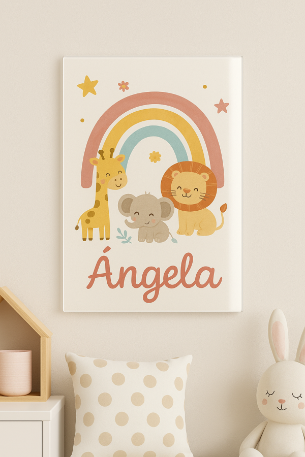 Cuadro Infantil de Metacrilato Personalizado