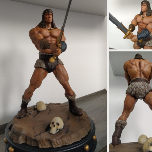 Figura 3D - Bárbaro - Fan art