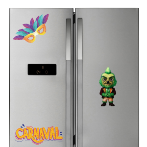 Imán - El Grinch de Cai - Carnaval de Cádiz