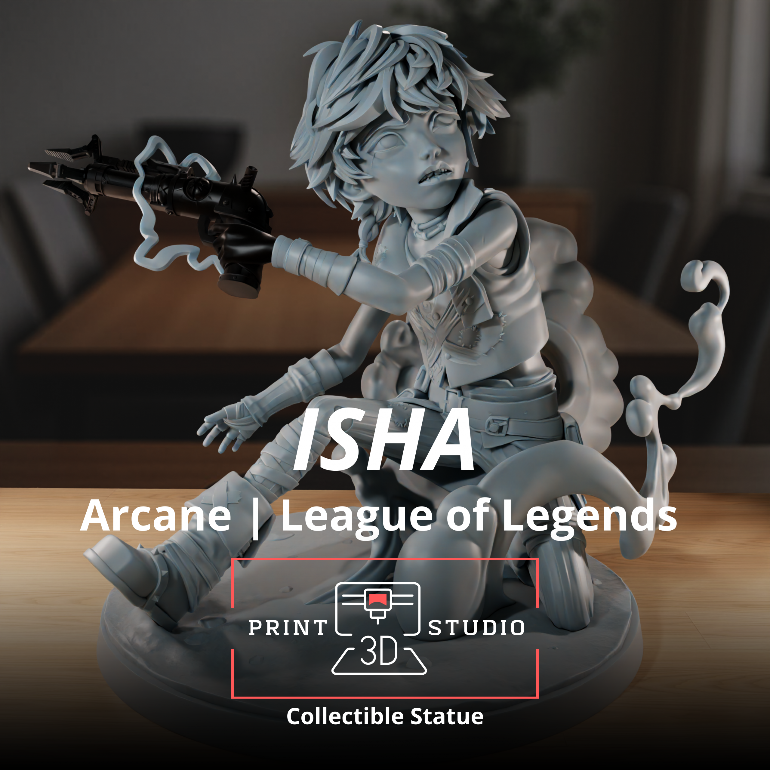 Baby Jinx - High Detailed 16K 3D Printed Figure