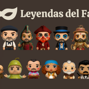 Pack 14 Figuras Comparsas + Chirigotas COLECCIÓN LEYENDAS DEL FALLA - ¡Llévate 14 figuras y paga solo 12!