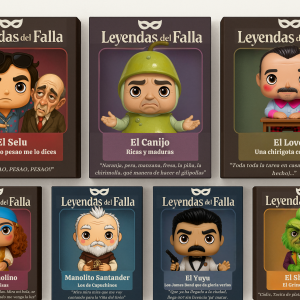 Pack 7 Figuras Chirigotas COLECCIÓN LEYENDAS DEL FALLA - ¡Llévate 7 figuras y paga solo 6!
