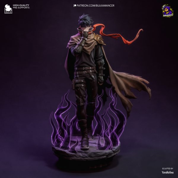 Shadow Monarch - High Detailed 16K 3D Printed Figure - Imagen 6