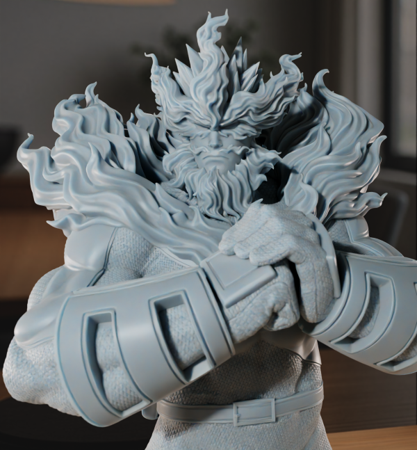 The Number 1 Hero - High Detailed 16K 3D Printed Figure - Imagen 6