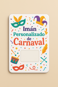 Imán - Personalizado de Carnaval