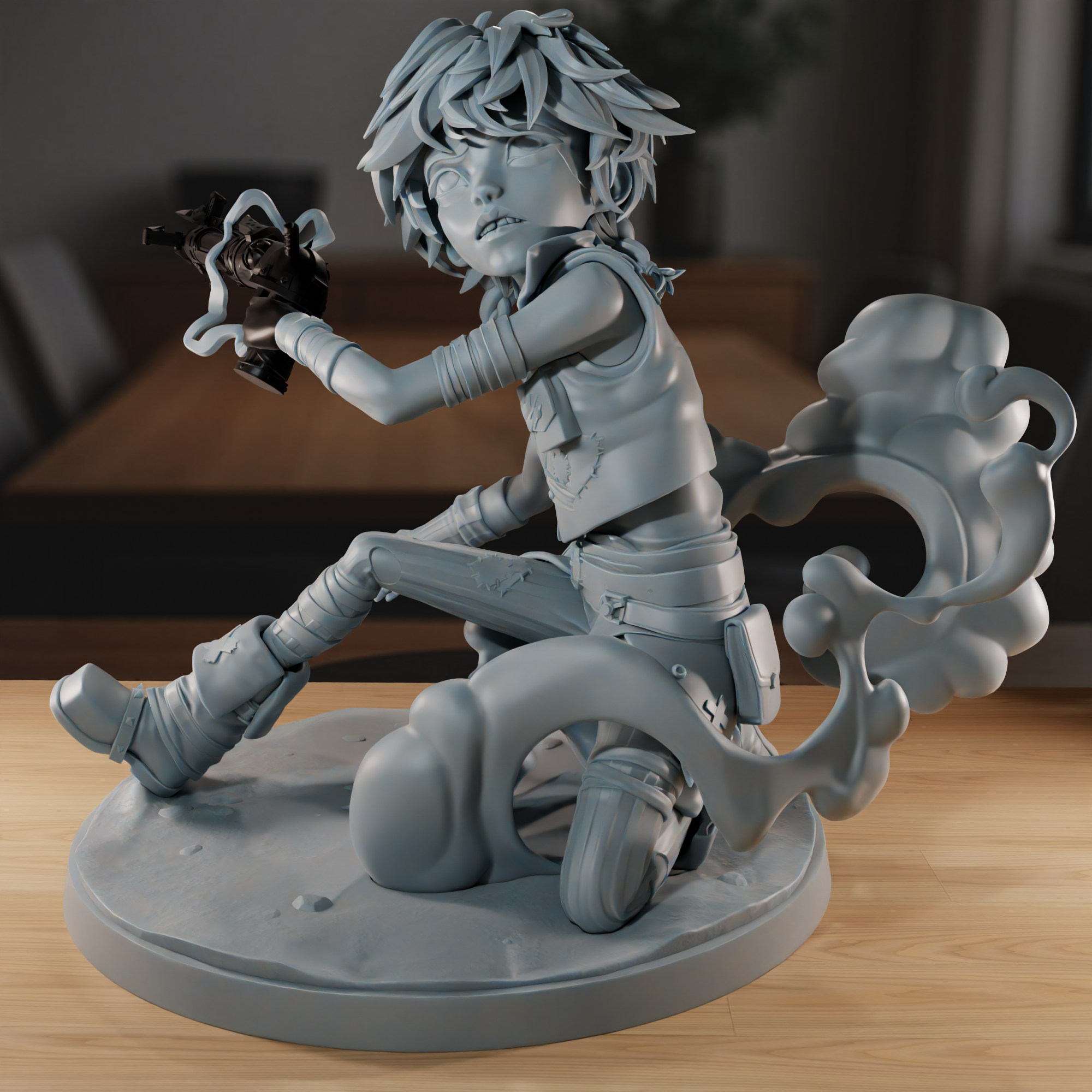 Baby Jinx - High Detailed 16K 3D Printed Figure - Imagen 2