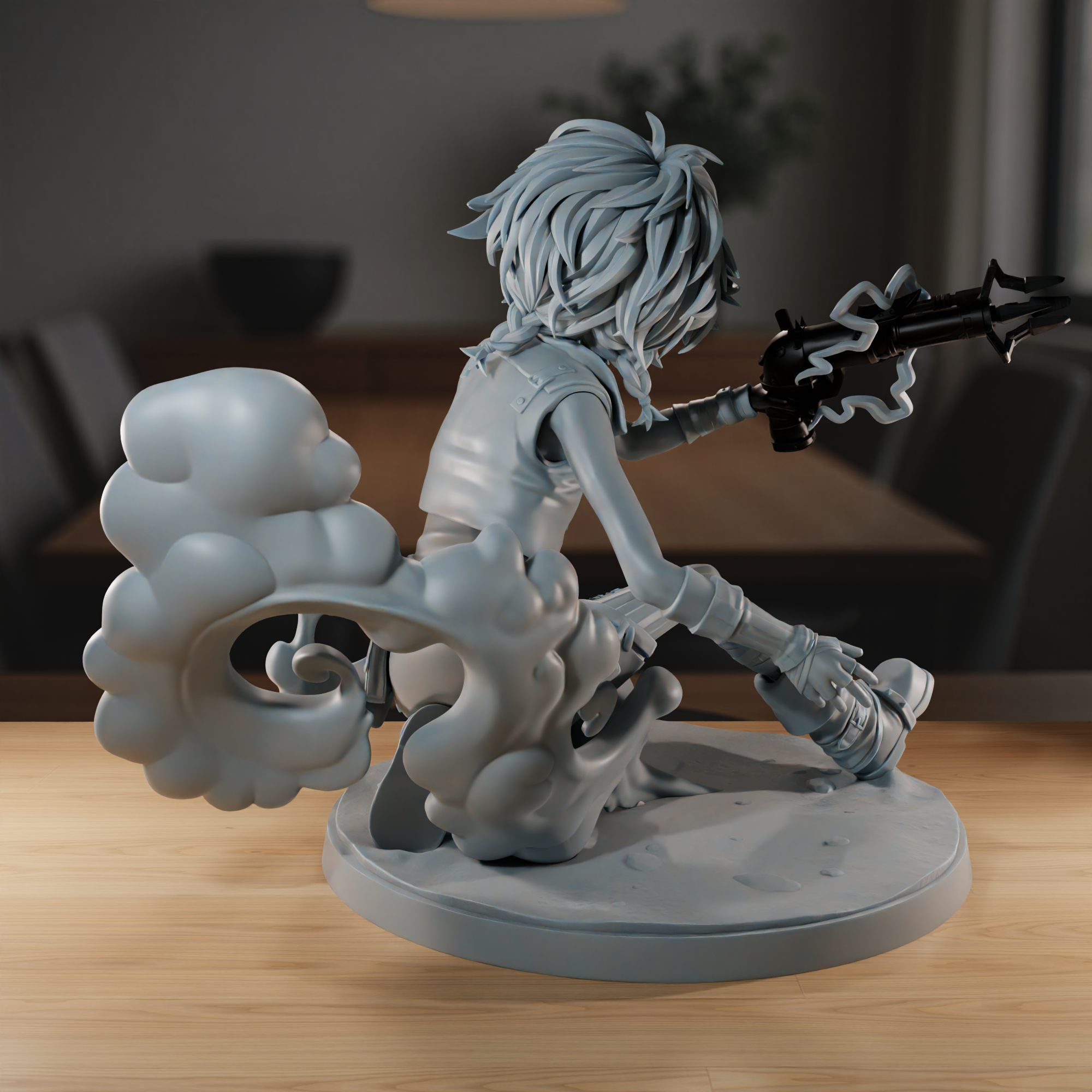 Baby Jinx - High Detailed 16K 3D Printed Figure - Imagen 3