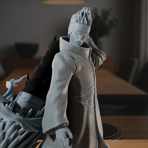 Monster of the Hidden Mist - High Detailed 16K 3D Printed Figure - Imagen 4