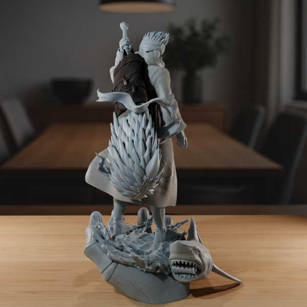 Monster of the Hidden Mist - High Detailed 16K 3D Printed Figure - Imagen 5