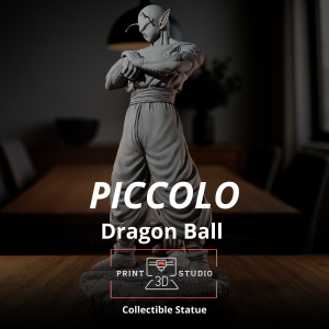 Guerrero Namekiano - Namekian Warrior - High Detailed 16K 3D Printed Figure
