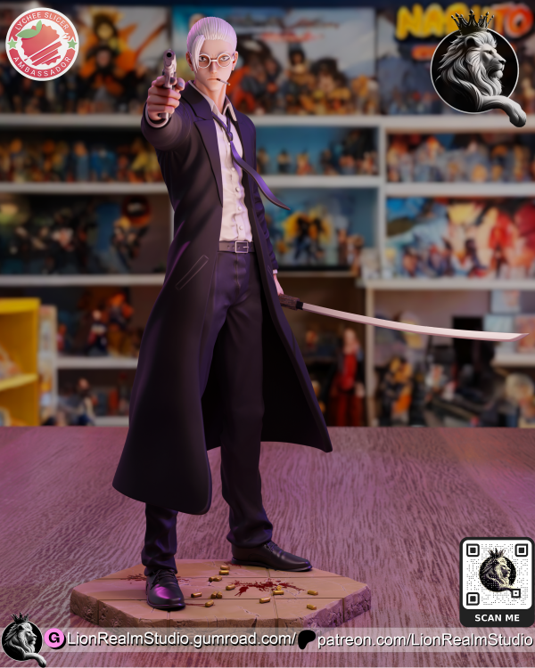The Strongest Hitman - High Detailed 16K 3D Printed Figure - Imagen 10