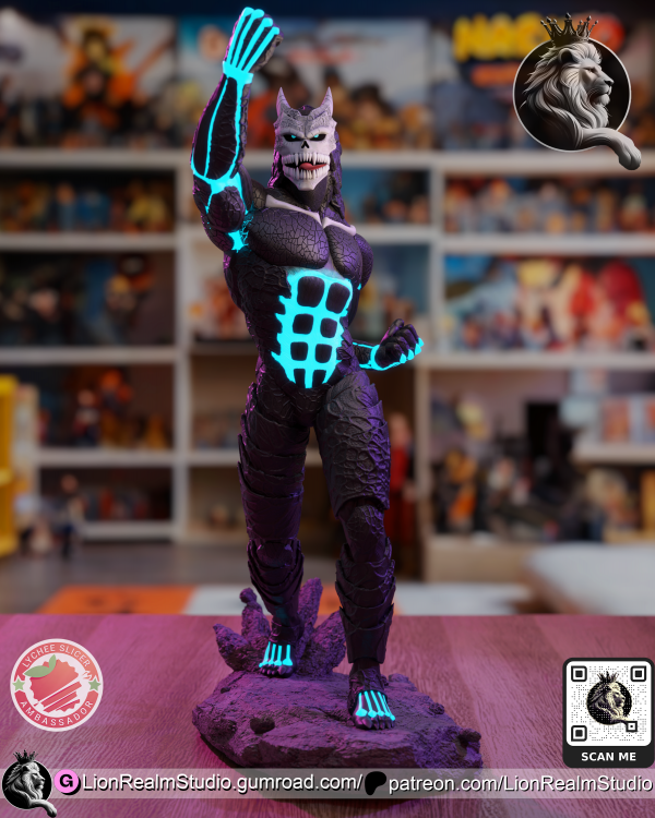 Kaiju Nº 8 - High Detailed 16K 3D Printed Figure - Imagen 8