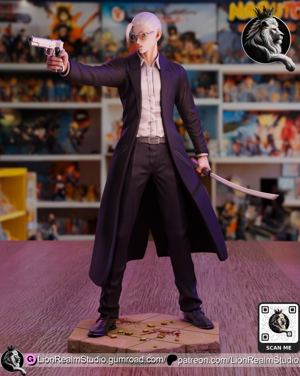 The Strongest Hitman - High Detailed 16K 3D Printed Figure - Imagen 7