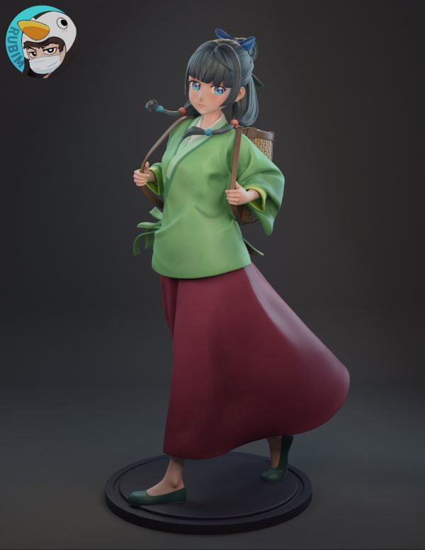 The Girl from the Red-Light District - High Detailed 16K 3D Printed Figure - Imagen 6