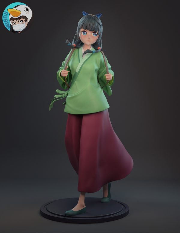 The Girl from the Red-Light District - High Detailed 16K 3D Printed Figure - Imagen 7