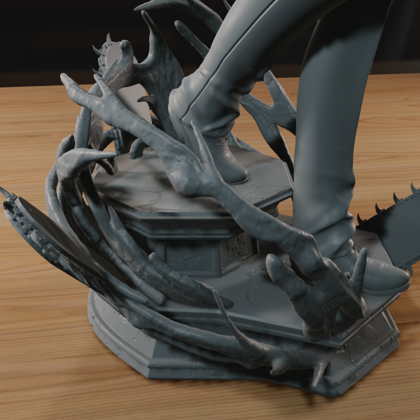 The Control Devil - High Detailed 16K 3D Printed Figure - Imagen 5
