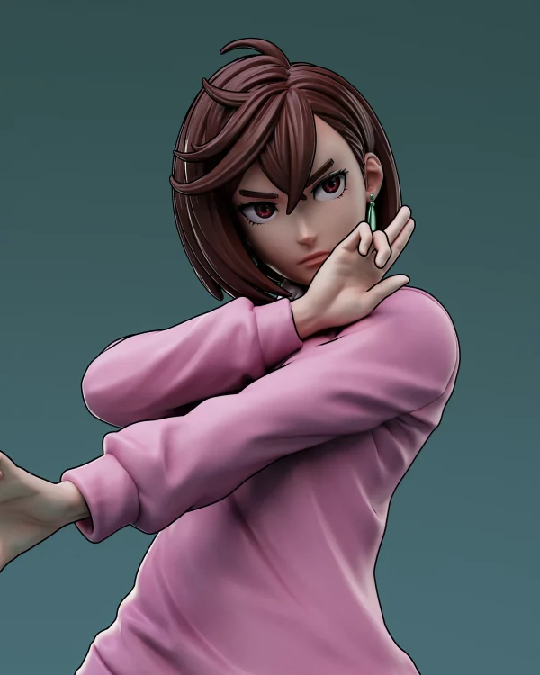 Momo-chan - High Detailed 16K 3D Printed Figure - Imagen 9