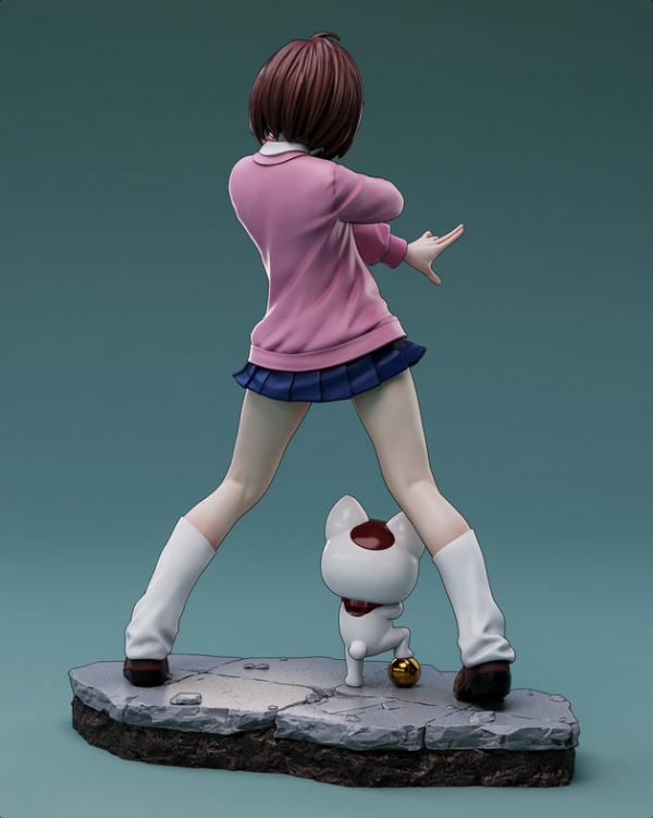 Momo-chan - High Detailed 16K 3D Printed Figure - Imagen 8