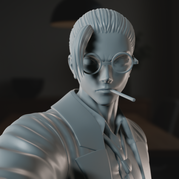 The Strongest Hitman - High Detailed 16K 3D Printed Figure - Imagen 4