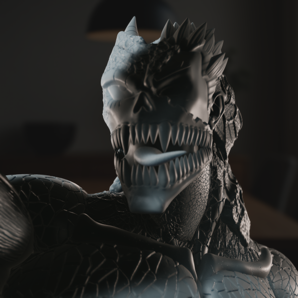 Kaiju Nº 8 - High Detailed 16K 3D Printed Figure - Imagen 4