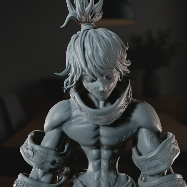 Upper Six - High Detailed 16K 3D Printed Figure - Imagen 4