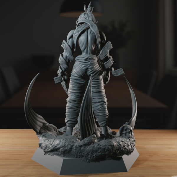 Upper Six - High Detailed 16K 3D Printed Figure - Imagen 3
