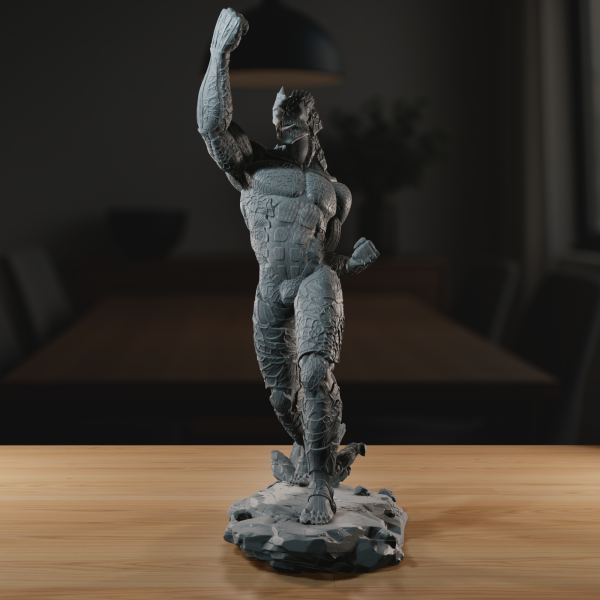 Kaiju Nº 8 - High Detailed 16K 3D Printed Figure - Imagen 2