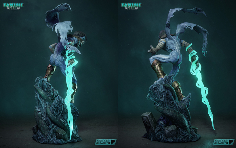 The Soul Reaver - High Detailed 16K 3D Printed Figure - Imagen 9