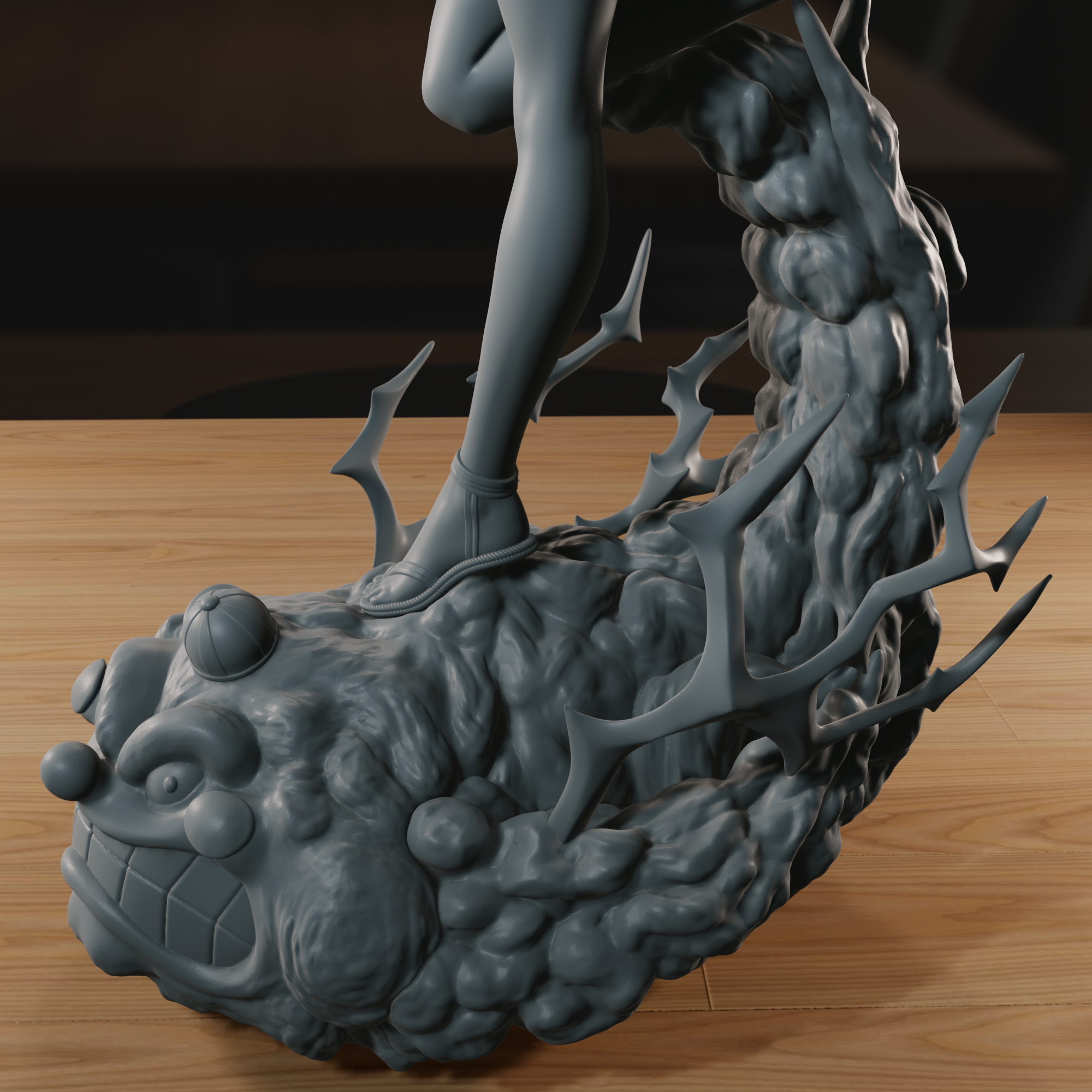 The Cat Burglar - High Detailed 16K 3D Printed Figure - Imagen 5