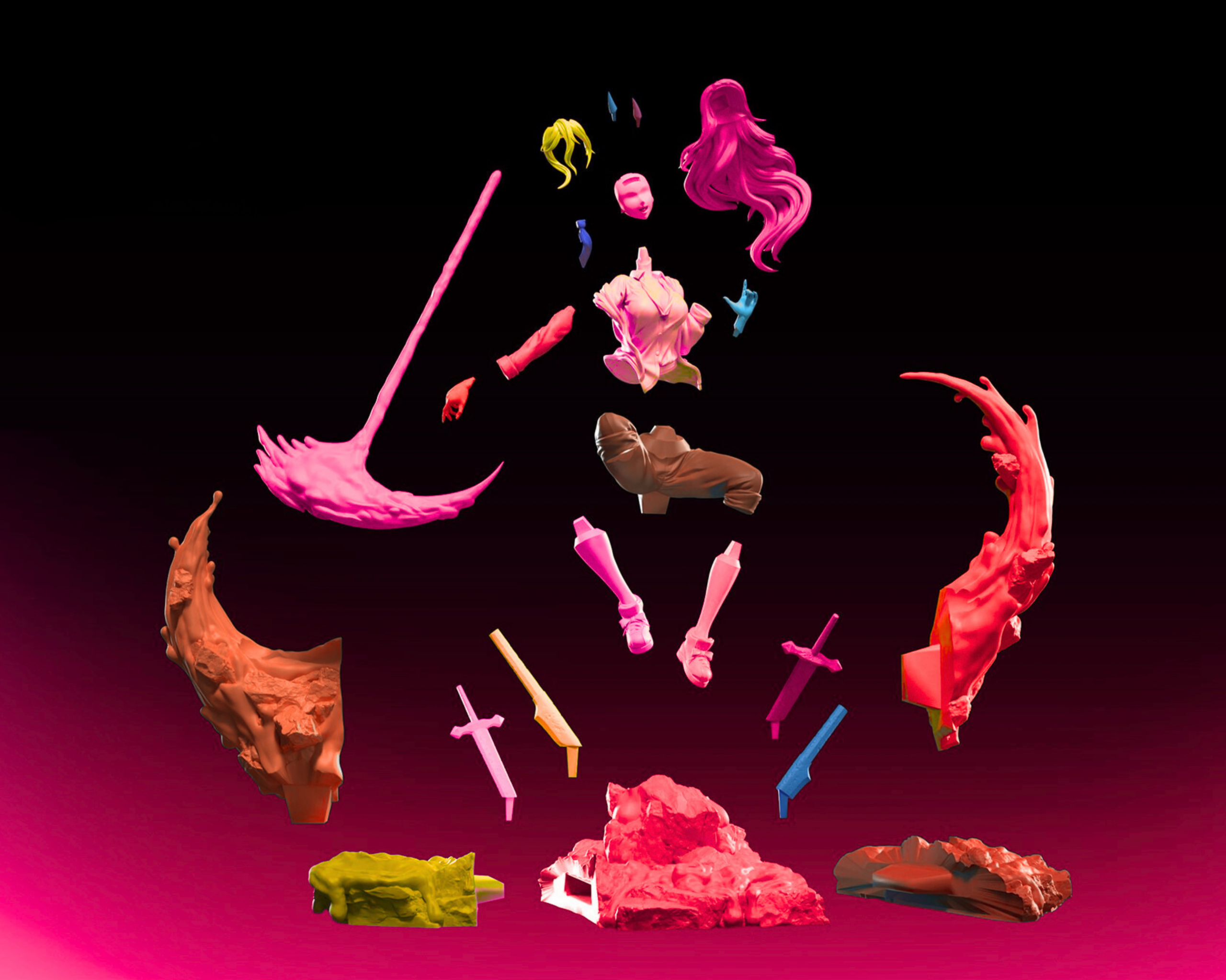 The Blood Fiend - High Detailed 16K 3D Printed Figure - Imagen 14