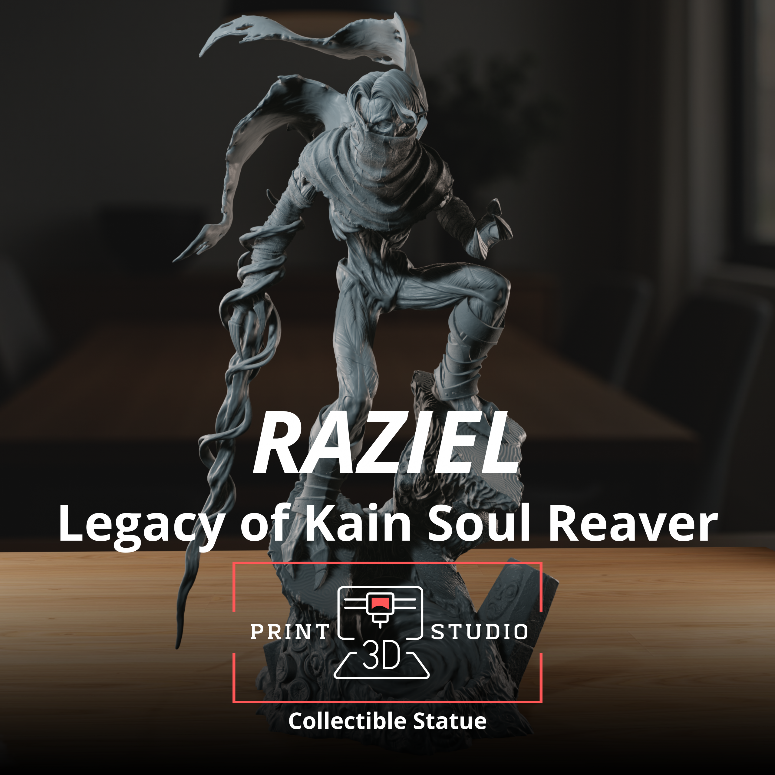 The Soul Reaver - High Detailed 16K 3D Printed Figure