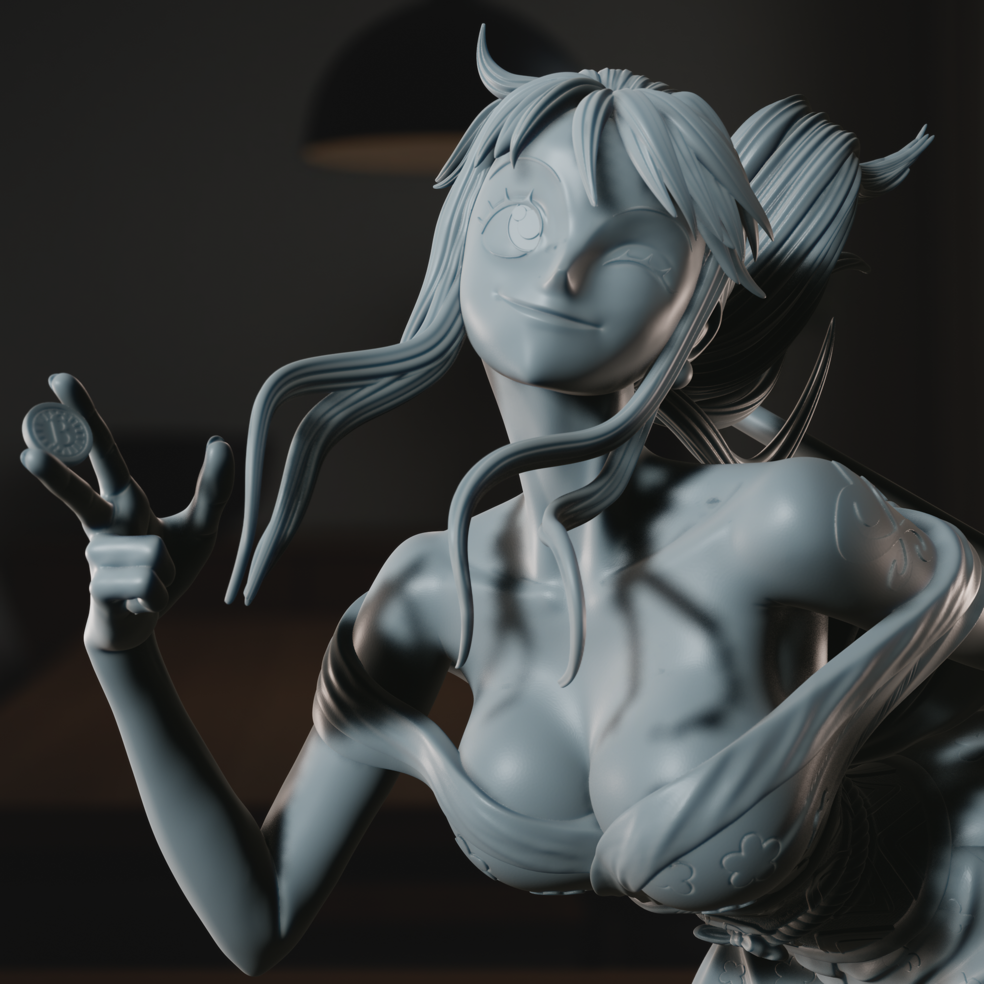 The Cat Burglar - High Detailed 16K 3D Printed Figure - Imagen 4