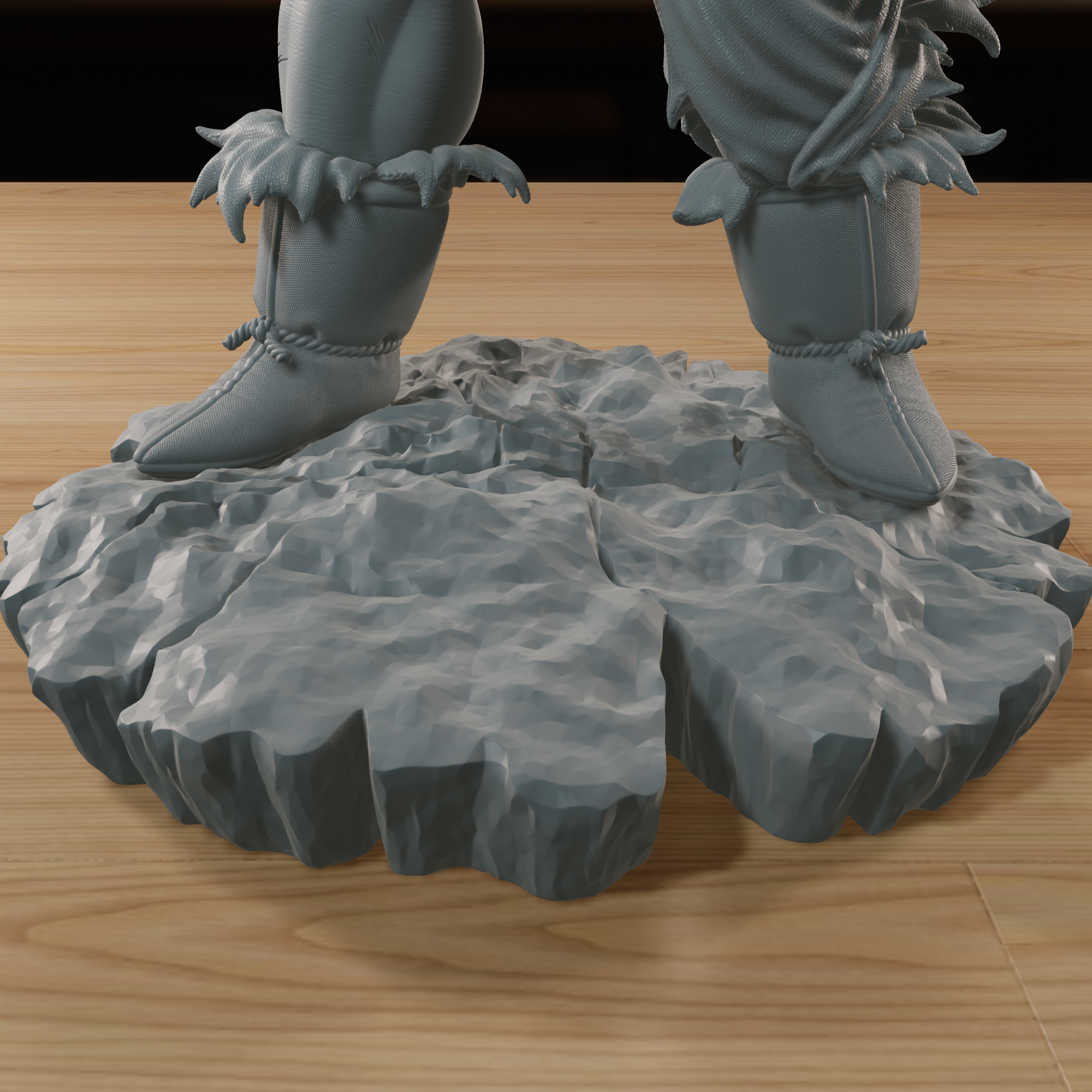 Kakarotto - High Detailed 16K 3D Printed Figure - Imagen 5