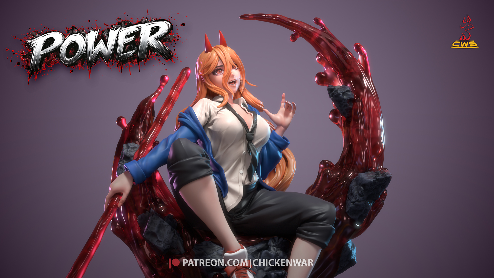 The Blood Fiend - High Detailed 16K 3D Printed Figure - Imagen 8