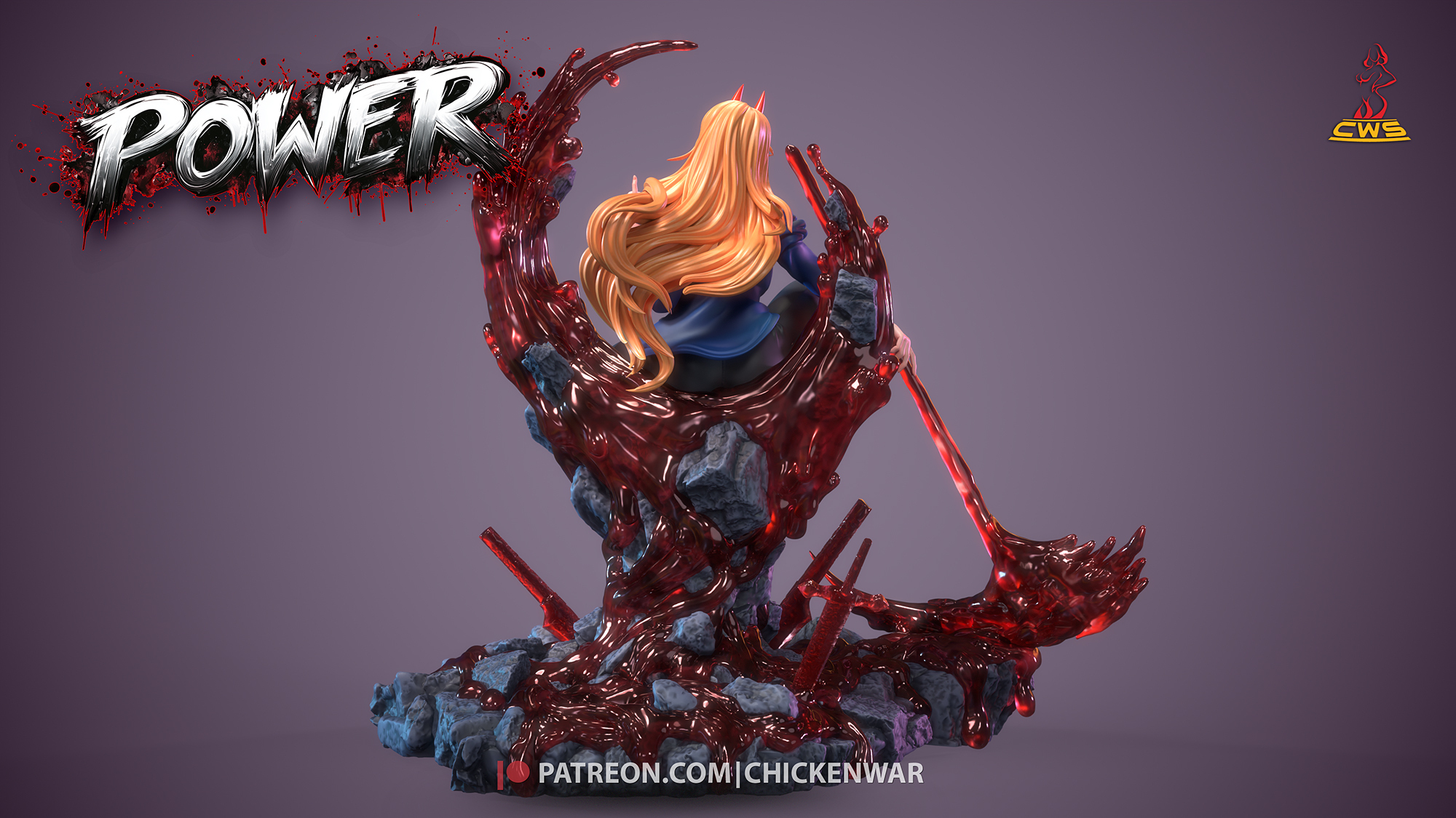 The Blood Fiend - High Detailed 16K 3D Printed Figure - Imagen 10