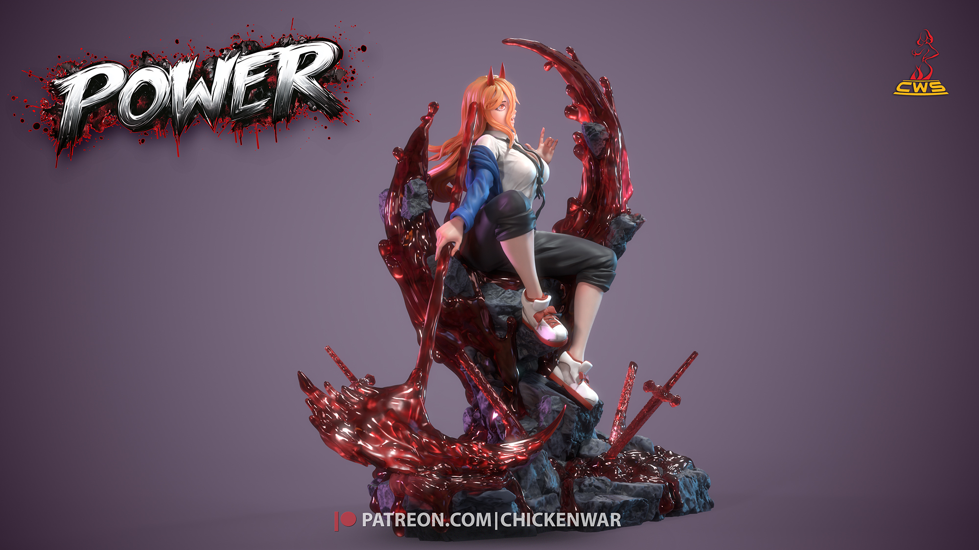 The Blood Fiend - High Detailed 16K 3D Printed Figure - Imagen 11